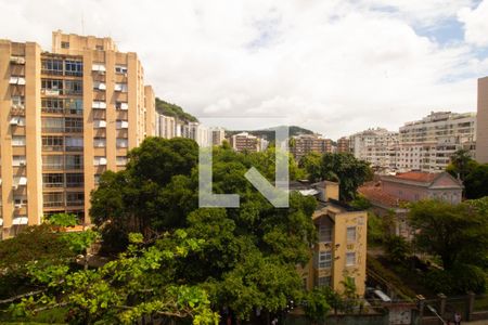 Vista da Sala de apartamento para alugar com 3 quartos, 84m² em Botafogo, Rio de Janeiro