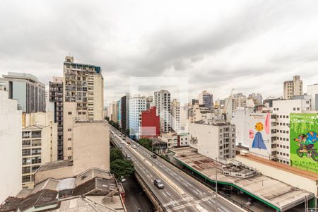 Vista da Varanda de kitnet/studio para alugar com 1 quarto, 27m² em Vila Buarque, São Paulo