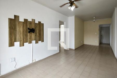 Sala de apartamento para alugar com 2 quartos, 105m² em Canto do Forte, Praia Grande