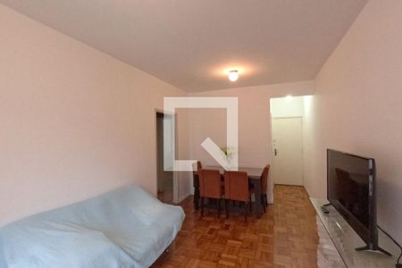 Sala de apartamento para alugar com 2 quartos, 75m² em Boqueirão, Santos