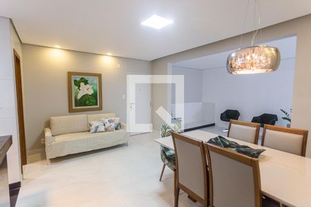 Sala de apartamento à venda com 3 quartos, 118m² em Nova Vista, Belo Horizonte