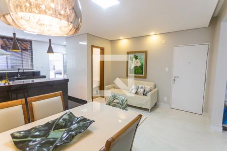 Sala de apartamento à venda com 3 quartos, 118m² em Nova Vista, Belo Horizonte