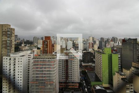 Vista da sala de apartamento à venda com 3 quartos, 115m² em Pinheiros, São Paulo