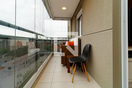 Varanda da Sala de apartamento à venda com 2 quartos, 61m² em Vila Paiva, São Paulo