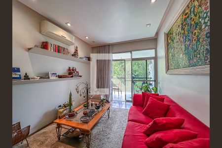 Sala de apartamento à venda com 3 quartos, 117m² em Cosme Velho, Rio de Janeiro