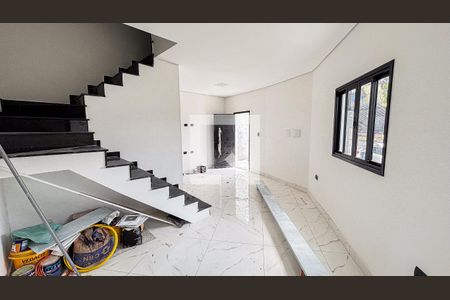 Sala - Sala de Jantar de casa para alugar com 2 quartos, 88m² em Jardim Cristiane, Santo André