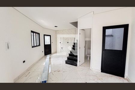 Sala - Sala de Jantar de casa à venda com 2 quartos, 88m² em Jardim Cristiane, Santo André