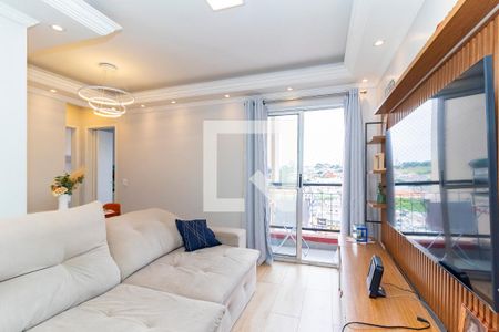 Sala de apartamento à venda com 2 quartos, 47m² em Vila Carmosina, São Paulo