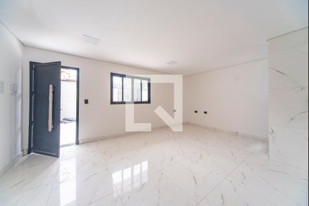 Sala de casa à venda com 3 quartos, 110m² em Jardim Cristiane, Santo André