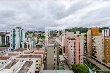 Sala de apartamento para alugar com 1 quarto, 50m² em Buritis, Belo Horizonte