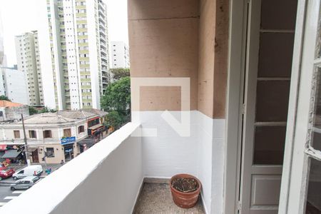 Varanda da sala de apartamento à venda com 2 quartos, 70m² em Vila Mariana, São Paulo