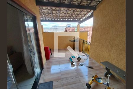 Varanda da Sala de casa à venda com 3 quartos, 180m² em Céu Azul, Belo Horizonte