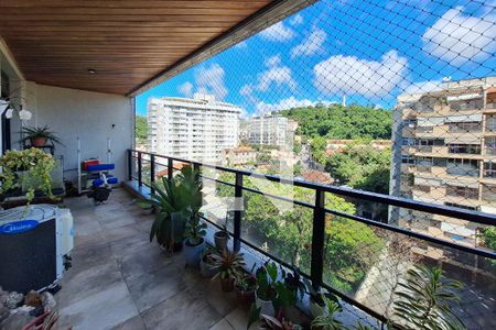 Varanda da Sala de apartamento à venda com 3 quartos, 190m² em Santa Rosa, Niterói