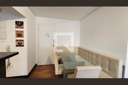 Sala de Jantar de apartamento para alugar com 1 quarto, 55m² em Ponta da Praia, Santos