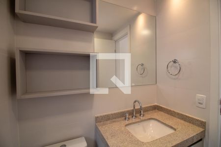 Banheiro da Suíte 1 de apartamento para alugar com 2 quartos, 74m² em Jardim das Acacias, São Paulo