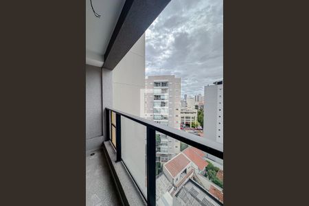 Varanda da Sala/Quarto de kitnet/studio à venda com 1 quarto, 23m² em Vila Mariana, São Paulo