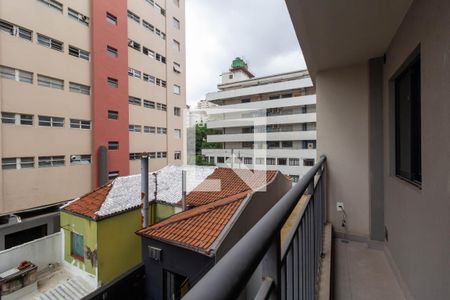 Varanda de kitnet/studio para alugar com 1 quarto, 23m² em Perdizes, São Paulo