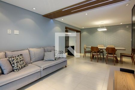 Sala de apartamento para alugar com 2 quartos, 96m² em Vila Caiçara, Praia Grande