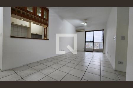 Sala de apartamento para alugar com 2 quartos, 82m² em Boqueirão, Santos