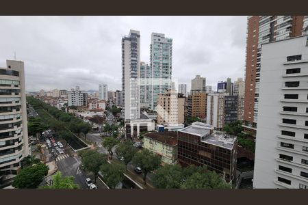 Vista da Sala de apartamento para alugar com 2 quartos, 82m² em Boqueirão, Santos