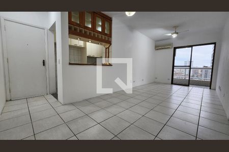 Sala de apartamento para alugar com 2 quartos, 82m² em Boqueirão, Santos