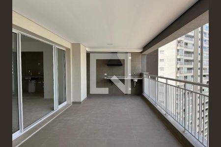 Varanda gourmet de apartamento para alugar com 3 quartos, 127m² em Vila Anastácio, São Paulo