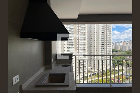 Varanda gourmet de apartamento para alugar com 3 quartos, 127m² em Vila Anastácio, São Paulo