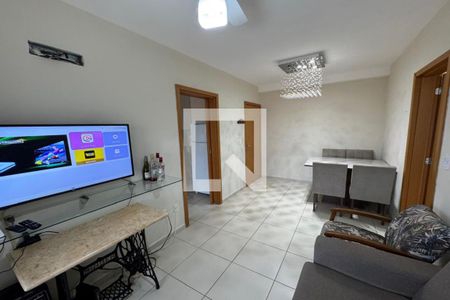 Sala de apartamento para alugar com 1 quarto, 58m² em Jardim Palma Travassos, Ribeirão Preto