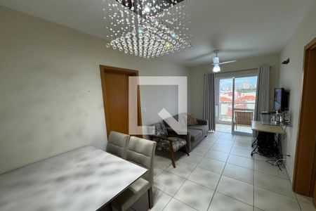 Sala de apartamento para alugar com 1 quarto, 58m² em Jardim Palma Travassos, Ribeirão Preto