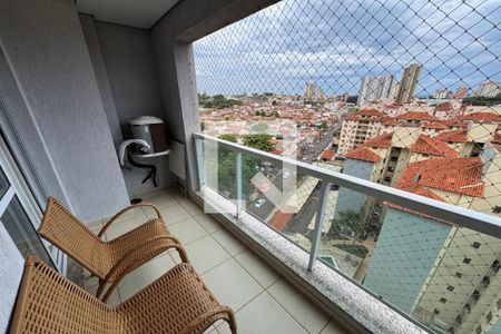 Sacada de apartamento para alugar com 1 quarto, 58m² em Jardim Palma Travassos, Ribeirão Preto