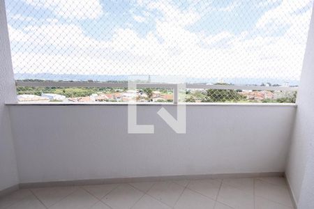 Varanda da Sala de apartamento para alugar com 3 quartos, 81m² em Parque Senhor do Bonfim, Taubaté