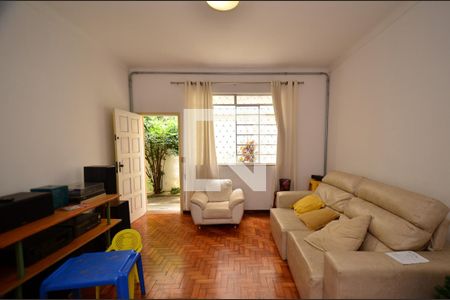 Sala de apartamento à venda com 3 quartos, 101m² em Santo Antônio, Belo Horizonte