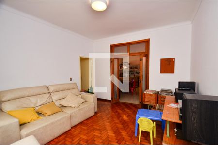 Sala de apartamento à venda com 3 quartos, 101m² em Santo Antônio, Belo Horizonte