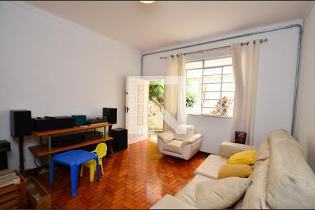 Sala de apartamento à venda com 3 quartos, 101m² em Santo Antônio, Belo Horizonte