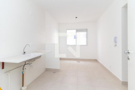 Sala/Cozinha de apartamento para alugar com 2 quartos, 45m² em Fazenda Aricanduva, São Paulo