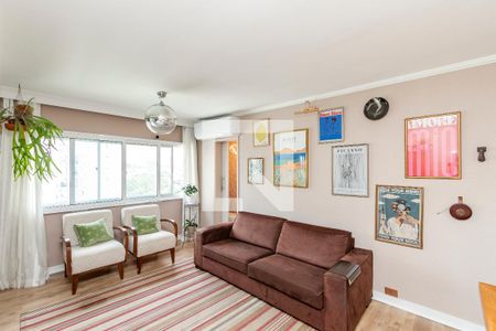 Sala de apartamento à venda com 2 quartos, 83m² em Campo Belo, São Paulo