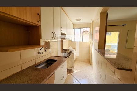 Cozinha e Área de Serviço de apartamento para alugar com 3 quartos, 66m² em Vianelo/bonfiglioli, Jundiaí