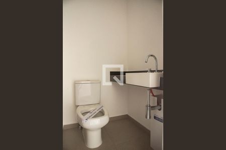 Banheiro de kitnet/studio à venda com 1 quarto, 21m² em Vila Clementino, São Paulo