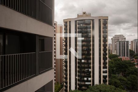 Vista da Varanda do Studio de kitnet/studio à venda com 1 quarto, 21m² em Vila Clementino, São Paulo