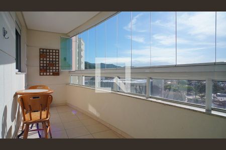 Varanda de apartamento para alugar com 3 quartos, 95m² em Itacorubi, Florianópolis