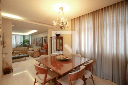 Sala de Jantar de apartamento à venda com 3 quartos, 132m² em Anchieta, Belo Horizonte