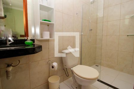 Banheiro - Quarto de apartamento à venda com 3 quartos, 86m² em Copacabana, Belo Horizonte