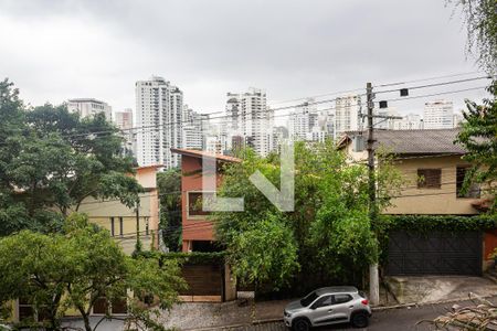 Vista da Varanda de apartamento à venda com 3 quartos, 167m² em Pacaembu, São Paulo