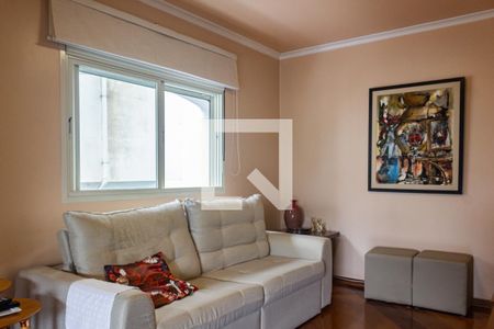 Sala de TV de apartamento à venda com 3 quartos, 167m² em Pacaembu, São Paulo