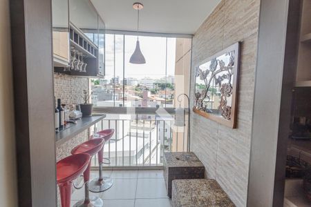 Varanda Gourmet na Sala 1 de apartamento à venda com 4 quartos, 147m² em Fernão Dias, Belo Horizonte