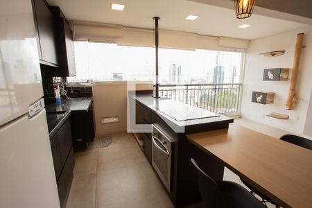 COZINHA de apartamento para alugar com 1 quarto, 45m² em Santana, São Paulo