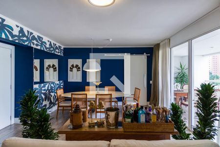 Sala de Jantar de apartamento à venda com 3 quartos, 141m² em Jardim Monte Kemel, São Paulo