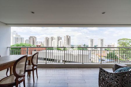 Sala de Jantar de apartamento à venda com 3 quartos, 141m² em Jardim Monte Kemel, São Paulo