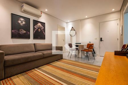 Sala de apartamento para alugar com 2 quartos, 90m² em Cerqueira César, São Paulo