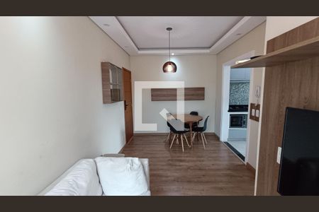 Sala de apartamento para alugar com 1 quarto, 60m² em Vila Barcelona, Sorocaba